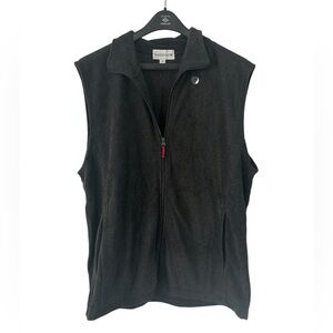 ❗️FLASH SALE❗️Charcoal Gray Fleece Vest- Medium